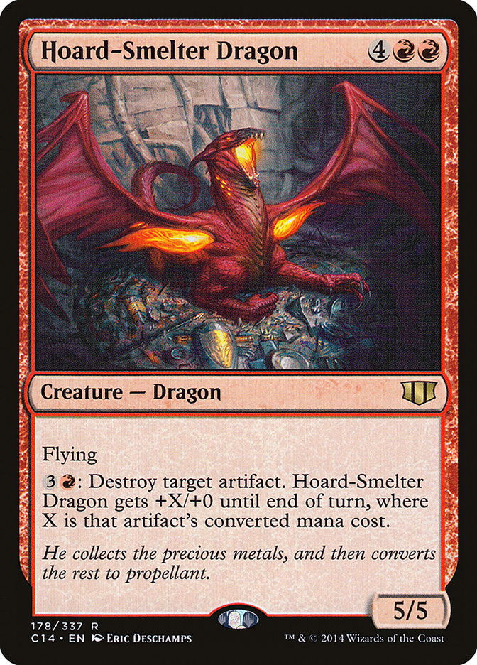 Hoard-Smelter Dragon [Commander 2014] | Webway Games