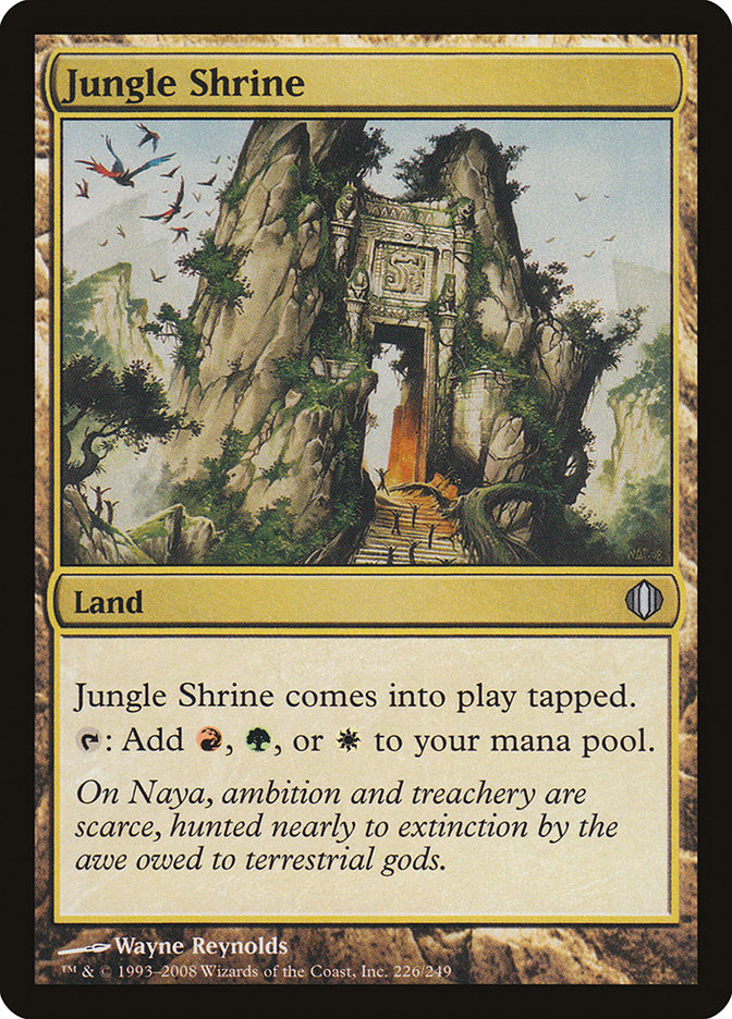 Jungle Shrine [Shards of Alara] | Webway Games
