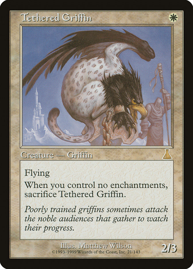 Tethered Griffin [Urza's Destiny] | Webway Games