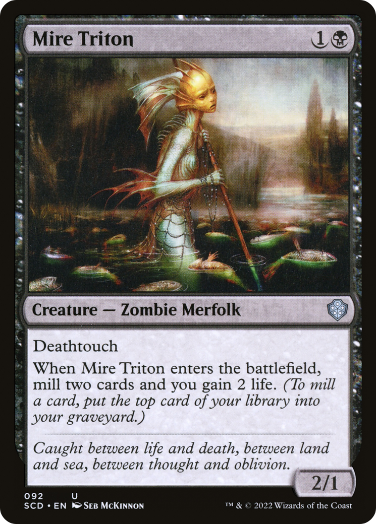 Mire Triton [Starter Commander Decks] | Webway Games