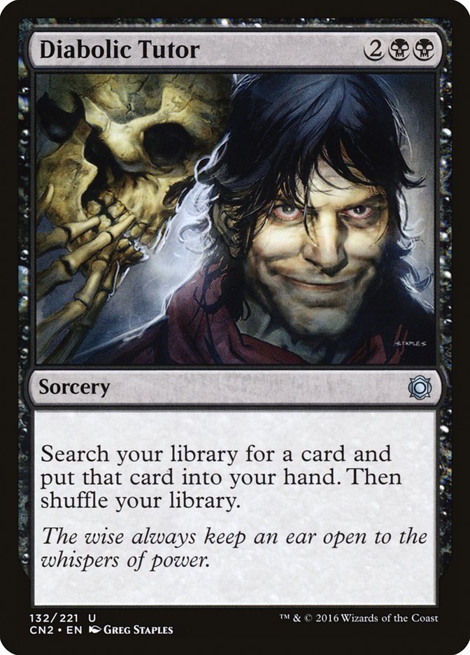 Diabolic Tutor [Conspiracy: Take the Crown] | Webway Games