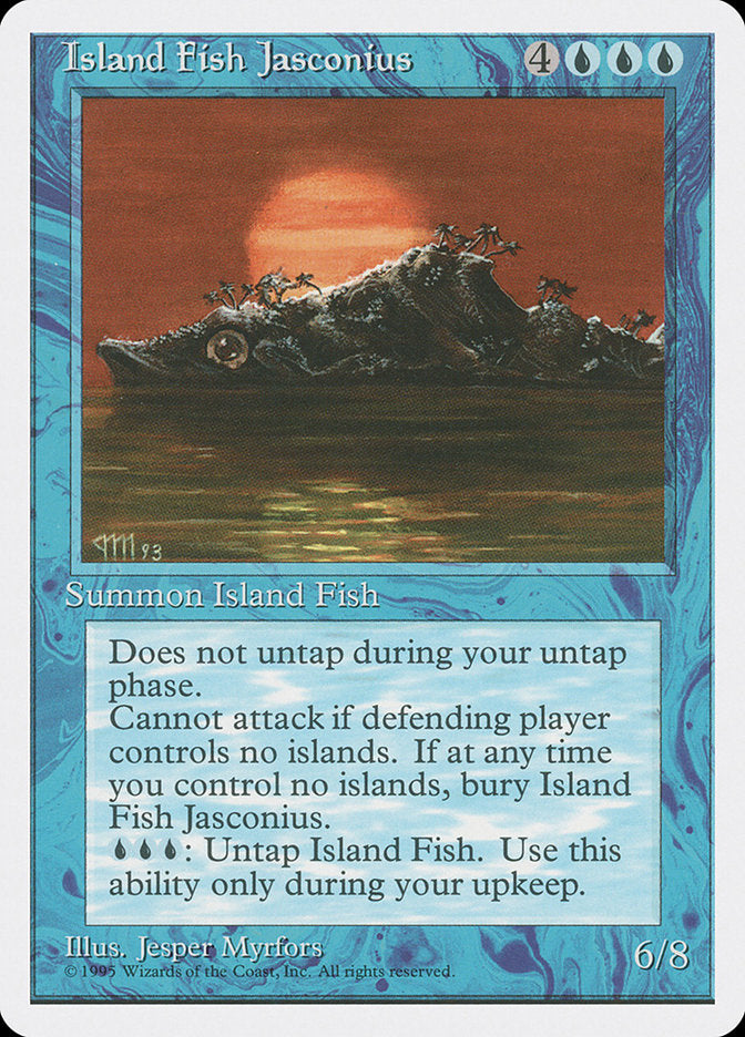 Island Fish Jasconius [Fourth Edition] | Webway Games