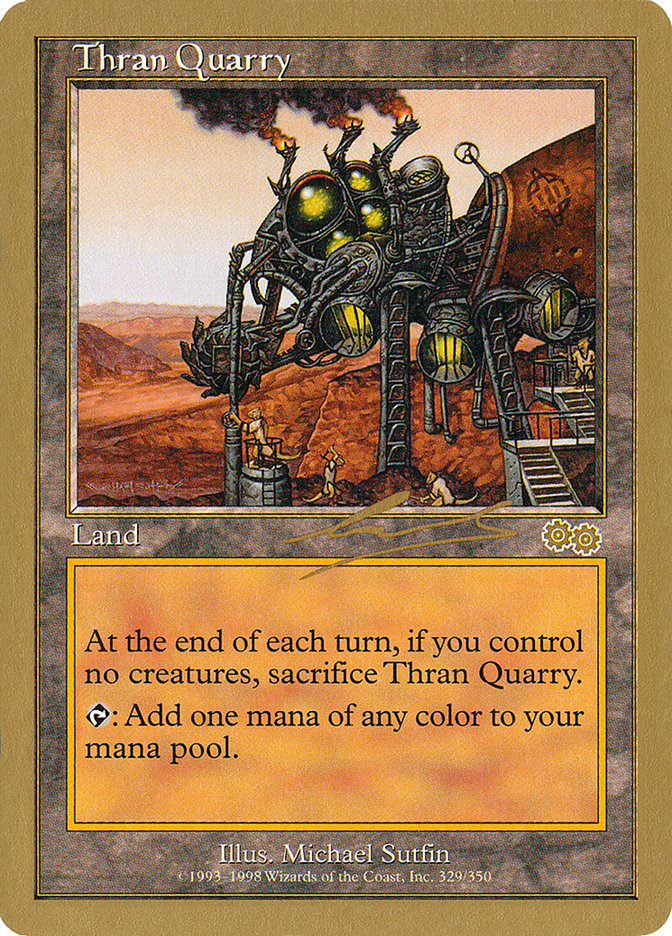 Thran Quarry (Nicolas Labarre) [World Championship Decks 2000] | Webway Games
