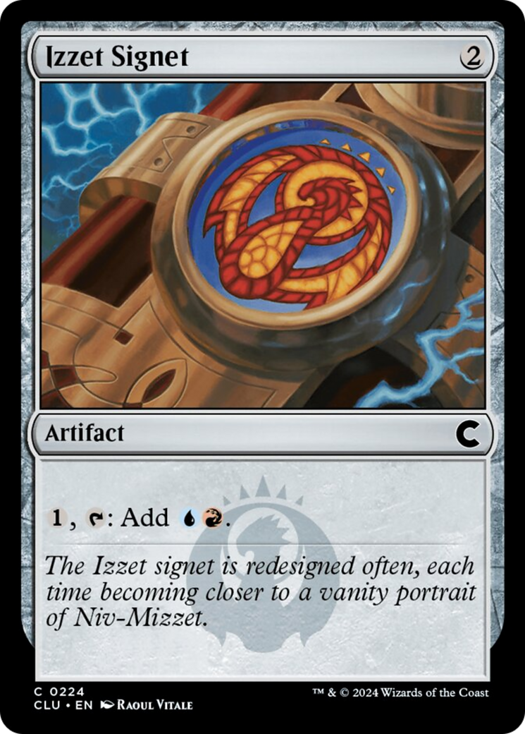 Izzet Signet [Ravnica: Clue Edition] | Webway Games