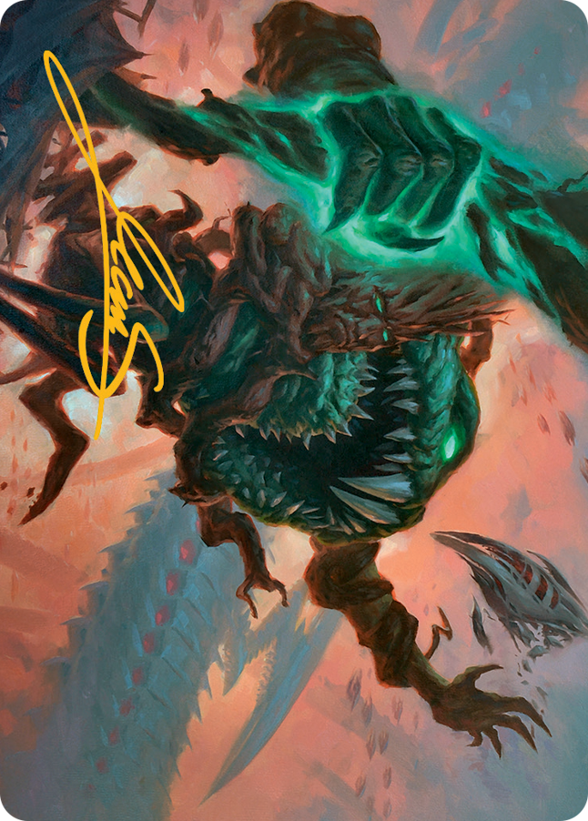 Yargle and Multani Art Card (Gold-Stamped Signature) [March of the Machine Art Series] | Webway Games