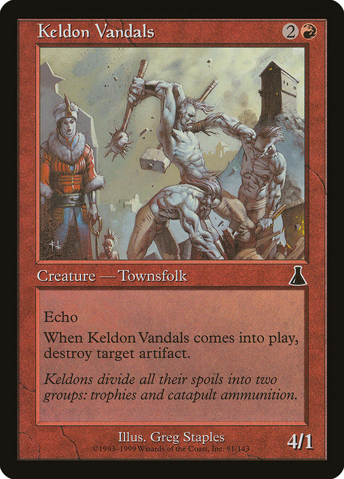 Keldon Vandals [Urza's Destiny] | Webway Games