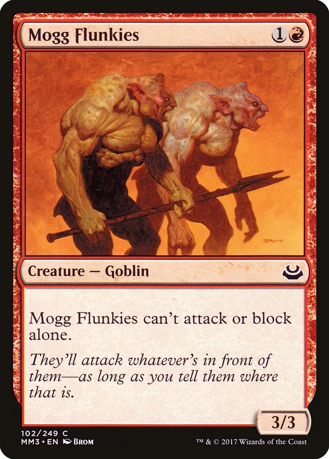 Mogg Flunkies [Modern Masters 2017] | Webway Games