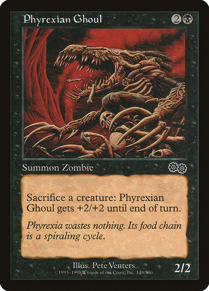 Phyrexian Ghoul [Urza's Saga] | Webway Games