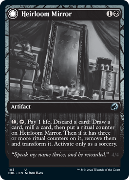 Heirloom Mirror // Inherited Fiend [Innistrad: Double Feature] | Webway Games