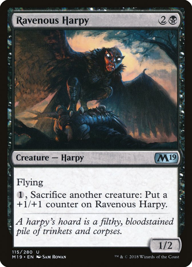 Ravenous Harpy [Core Set 2019] | Webway Games