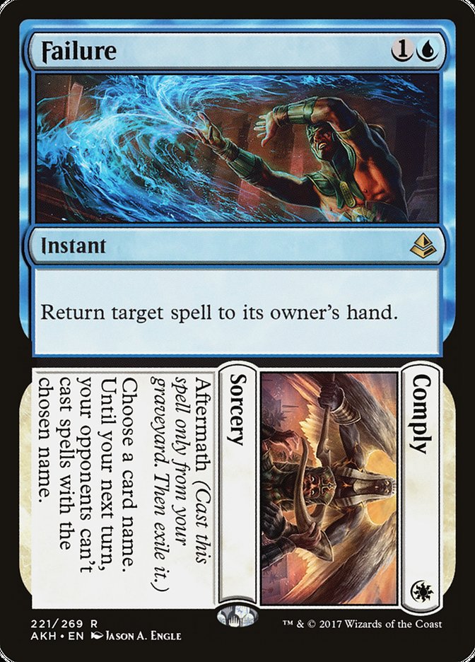 Failure // Comply [Amonkhet] | Webway Games