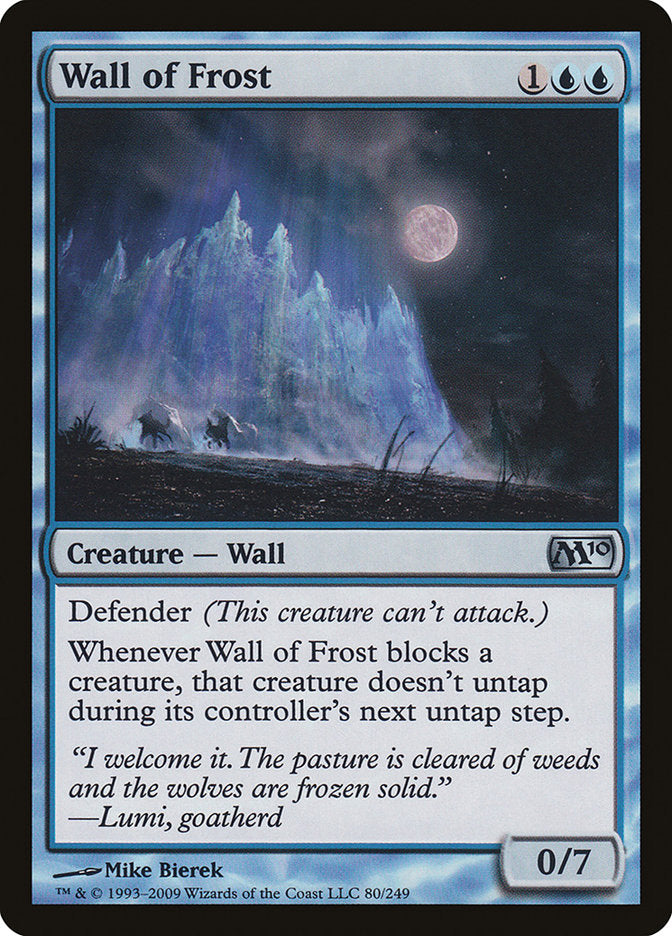 Wall of Frost [Magic 2010] | Webway Games
