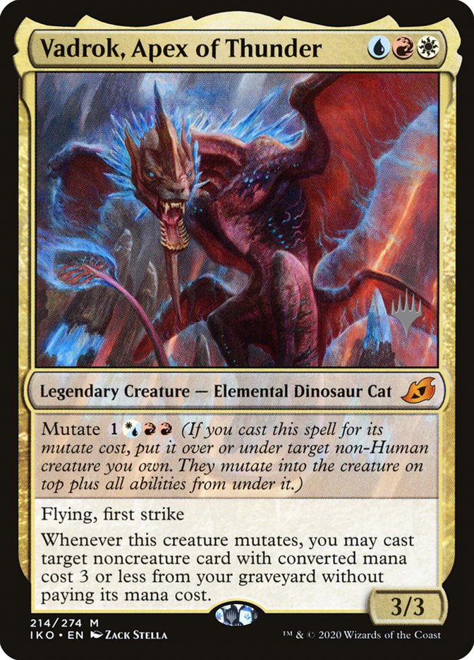 Vadrok, Apex of Thunder (Promo Pack) [Ikoria: Lair of Behemoths Promos] | Webway Games