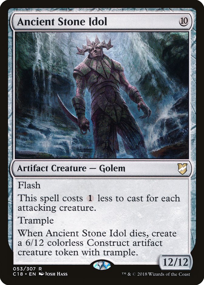 Ancient Stone Idol [Commander 2018] | Webway Games