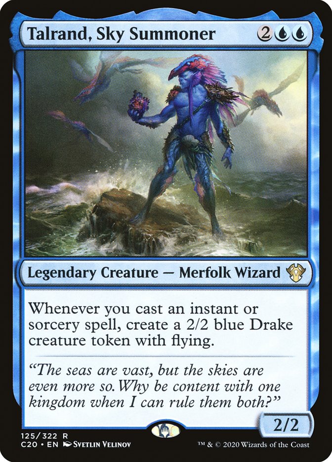Talrand, Sky Summoner [Commander 2020] | Webway Games