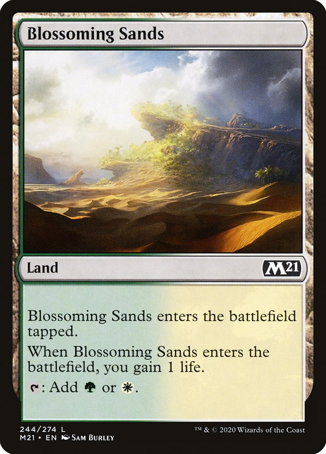 Blossoming Sands [Core Set 2021] | Webway Games