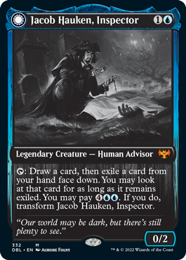 Jacob Hauken, Inspector // Hauken's Insight [Innistrad: Double Feature] | Webway Games