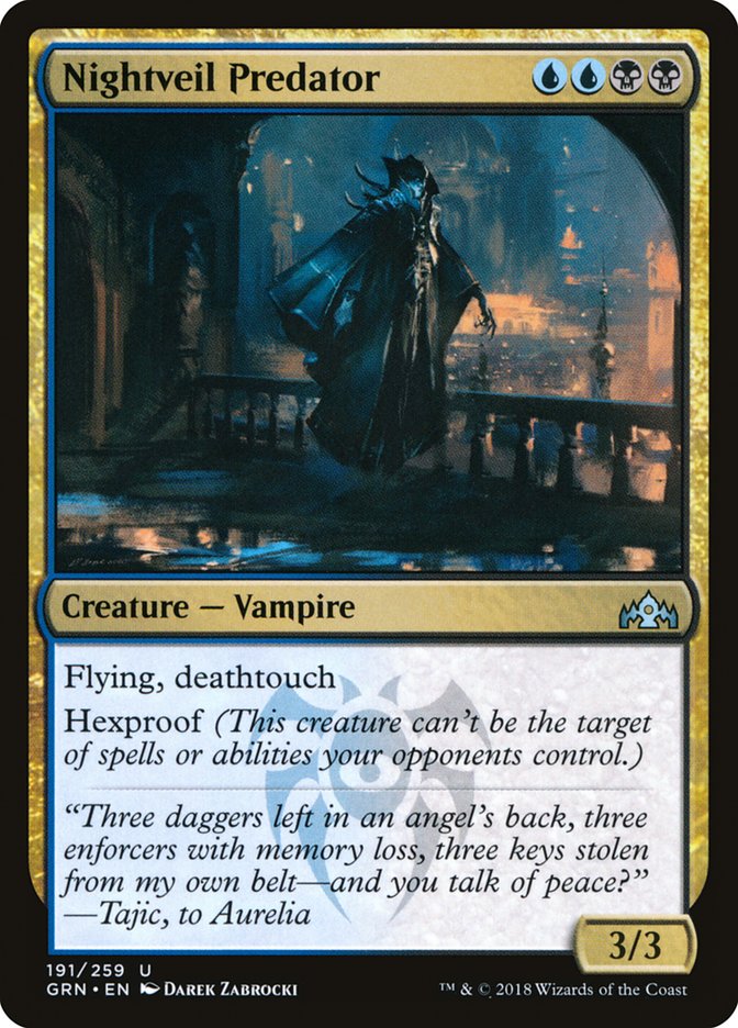 Nightveil Predator [Guilds of Ravnica] | Webway Games