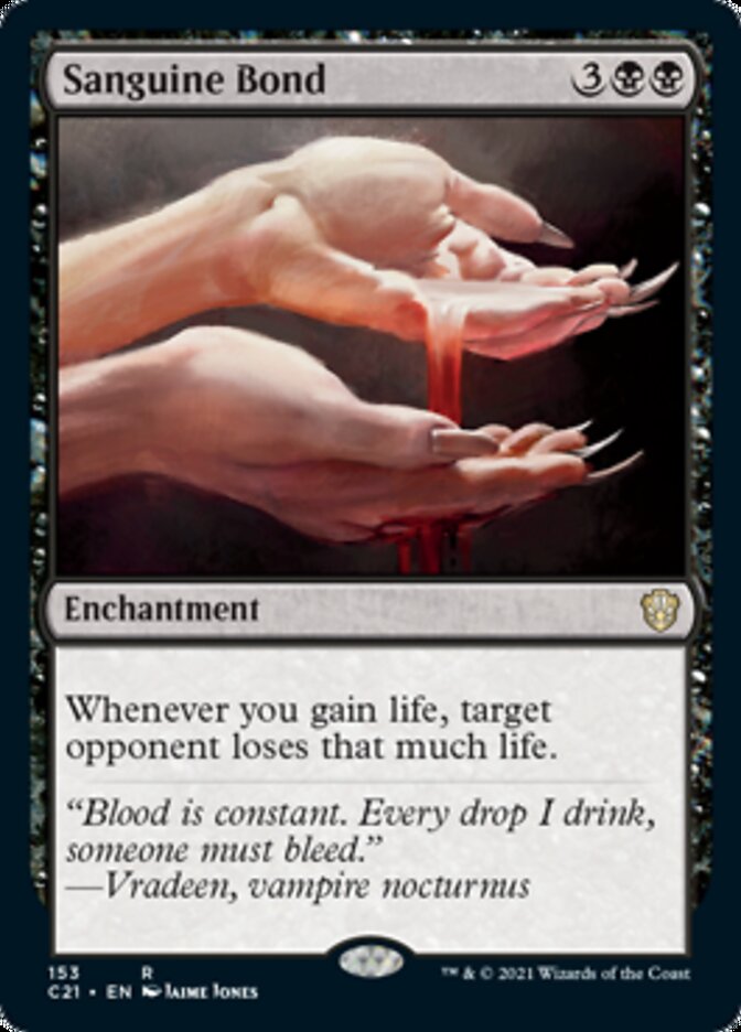 Sanguine Bond [Commander 2021] | Webway Games