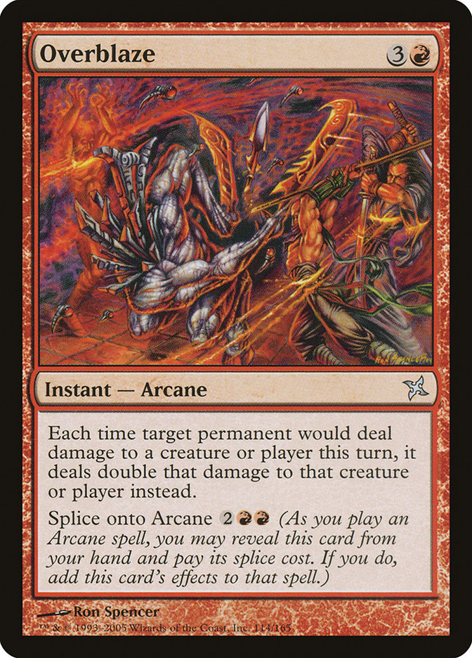 Overblaze [Betrayers of Kamigawa] | Webway Games