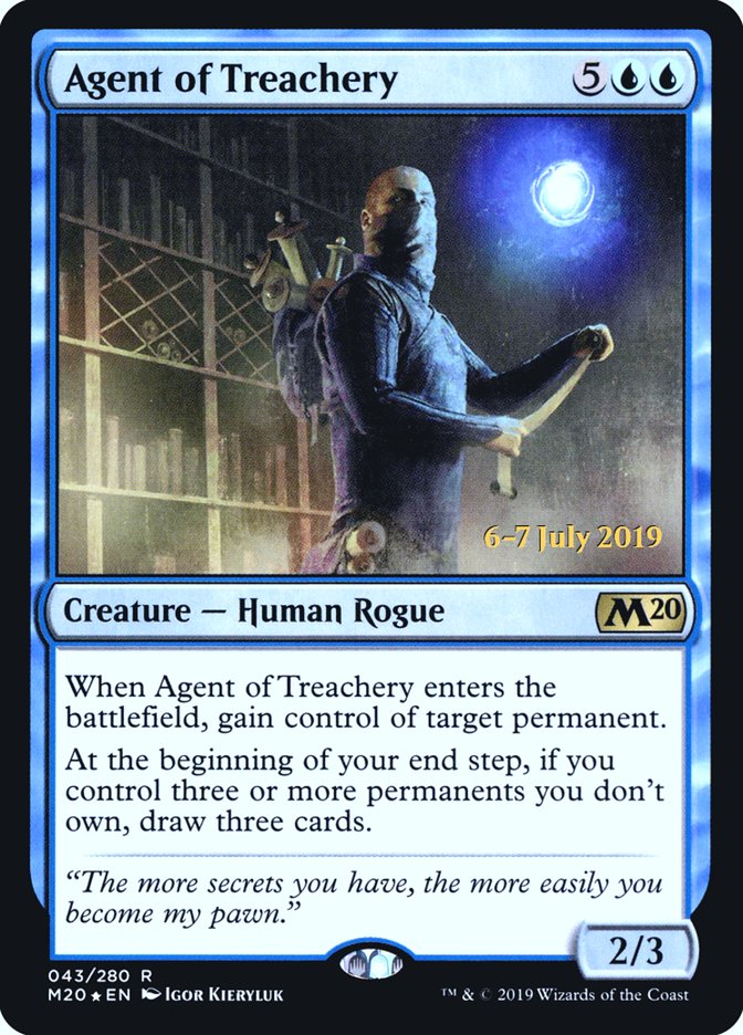 Agent of Treachery  [Core Set 2020 Prerelease Promos] | Webway Games