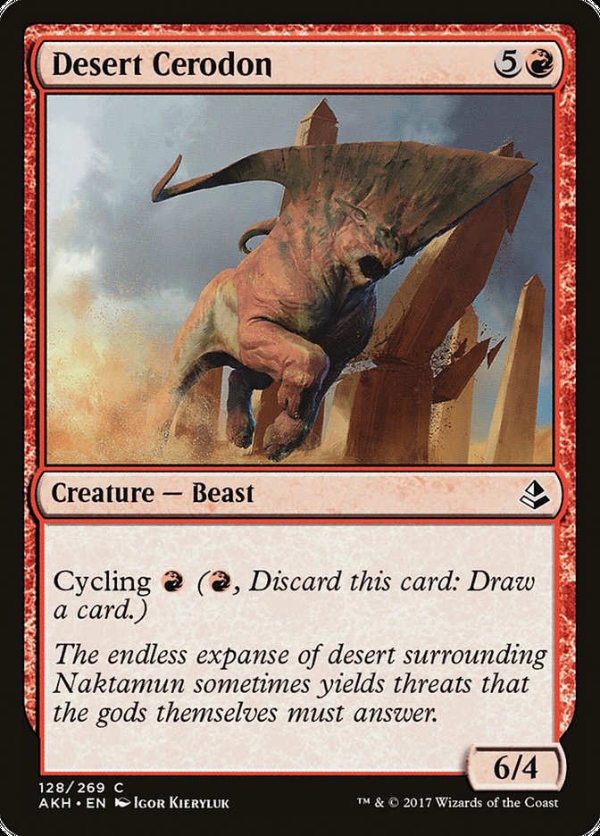 Desert Cerodon [Amonkhet] | Webway Games