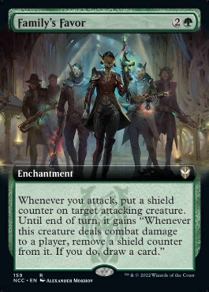 Family's Favor (Extended Art) [Streets of New Capenna Commander] | Webway Games