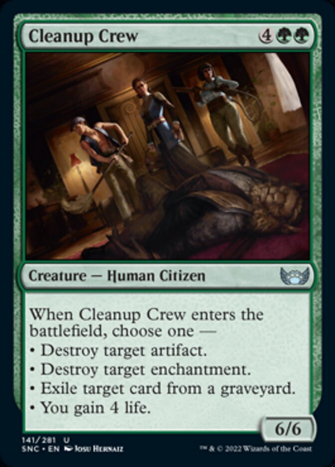 Cleanup Crew [Streets of New Capenna] | Webway Games