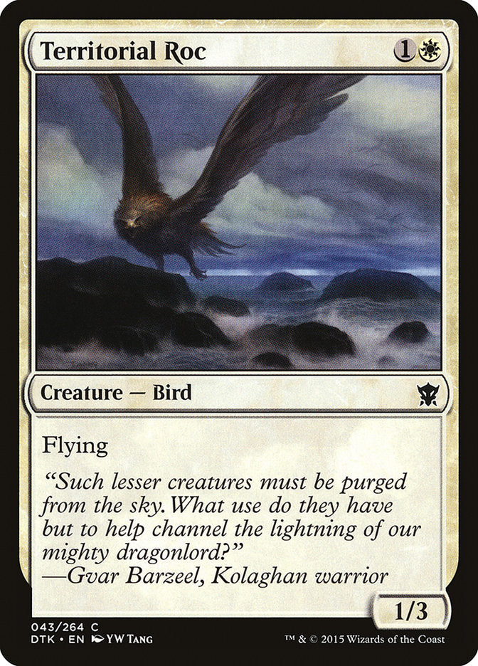 Territorial Roc [Dragons of Tarkir] | Webway Games