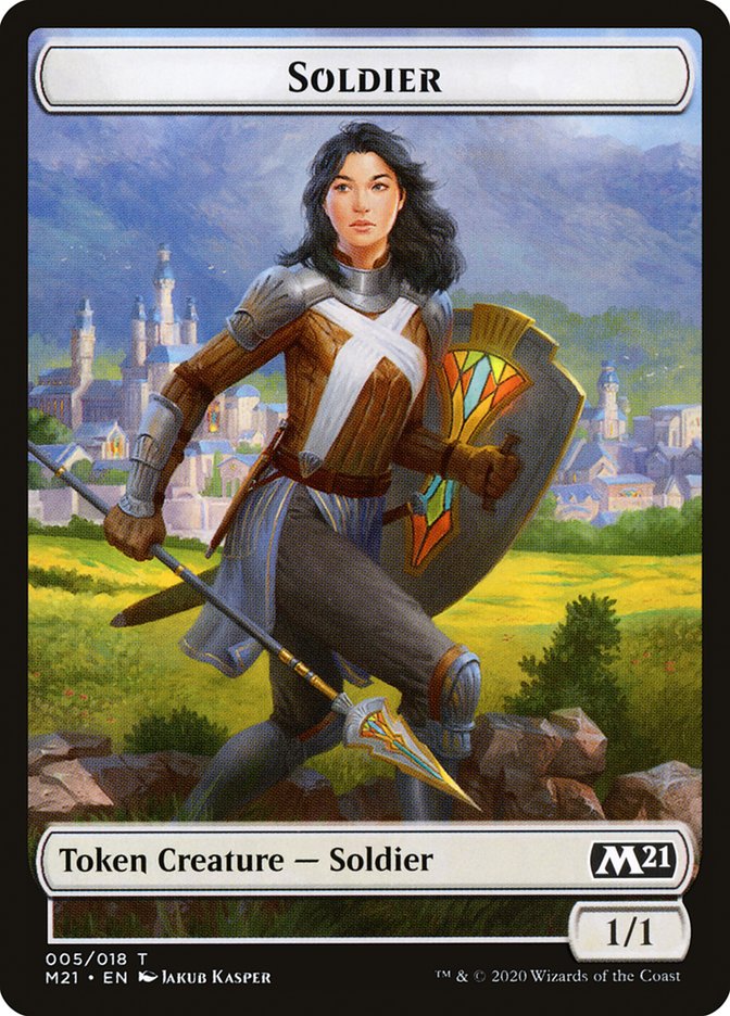 Soldier Token [Core Set 2021] | Webway Games