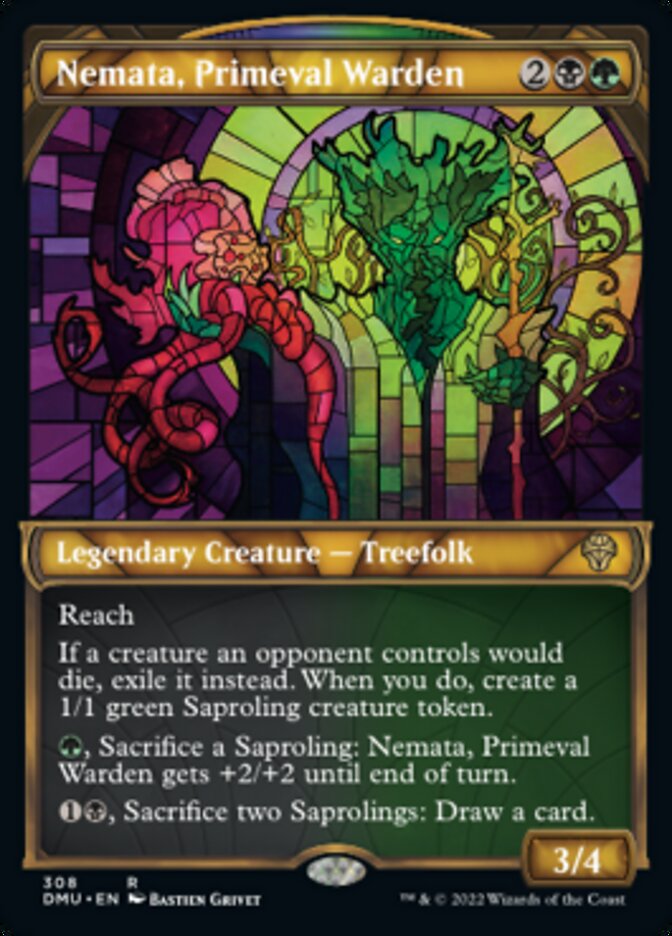 Nemata, Primeval Warden (Showcase) [Dominaria United] | Webway Games