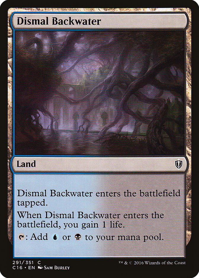 Dismal Backwater [Commander 2016] | Webway Games