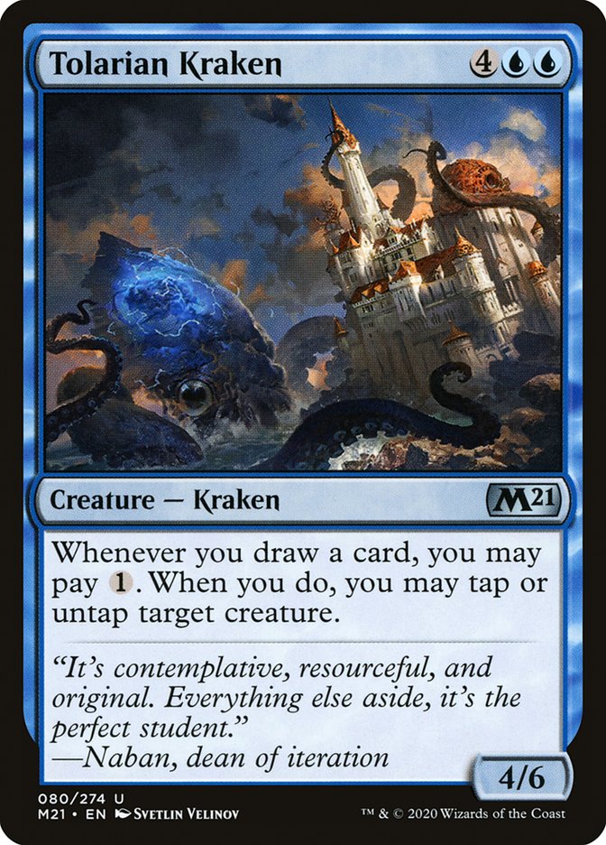 Tolarian Kraken [Core Set 2021] | Webway Games