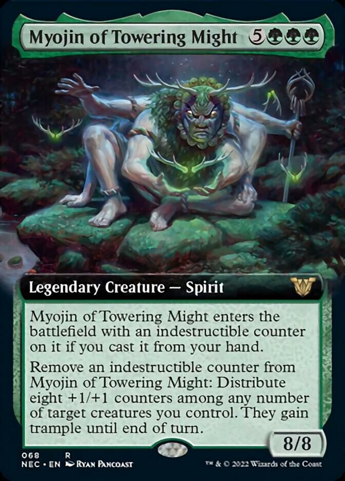 Myojin of Towering Might (Extended) [Kamigawa: Neon Dynasty Commander] | Webway Games