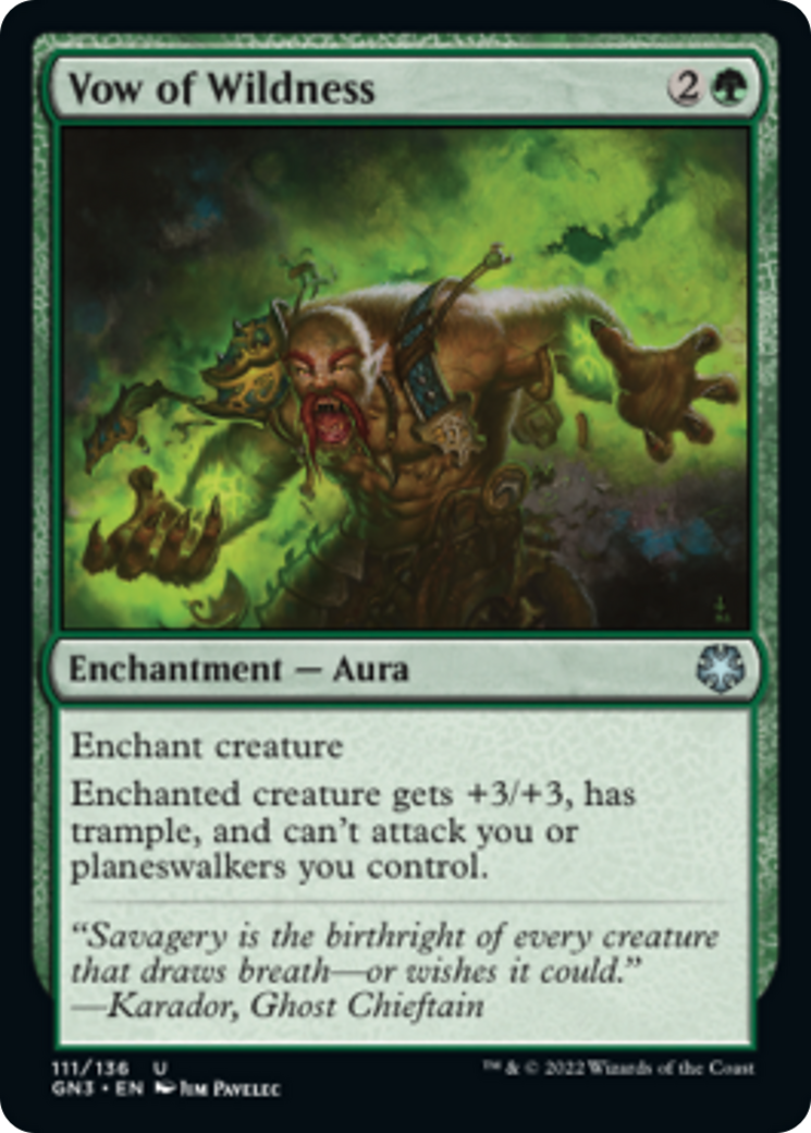 Vow of Wildness [Game Night: Free-for-All] | Webway Games