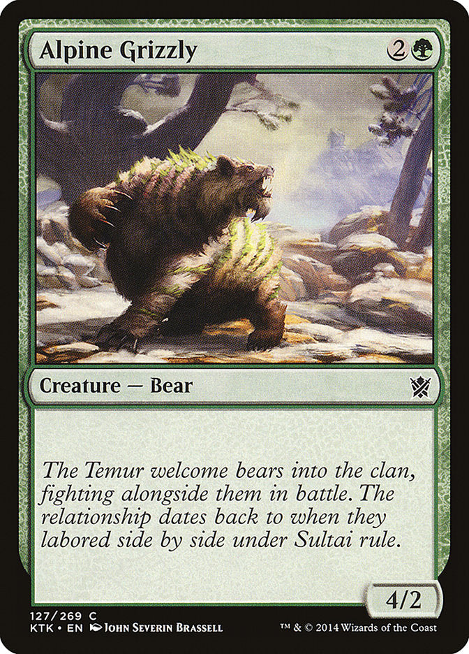 Alpine Grizzly [Khans of Tarkir] | Webway Games