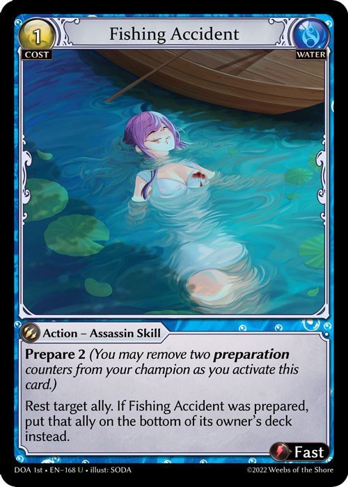 Fishing Accident (168) [Dawn of Ashes: 1st Edition] | Webway Games