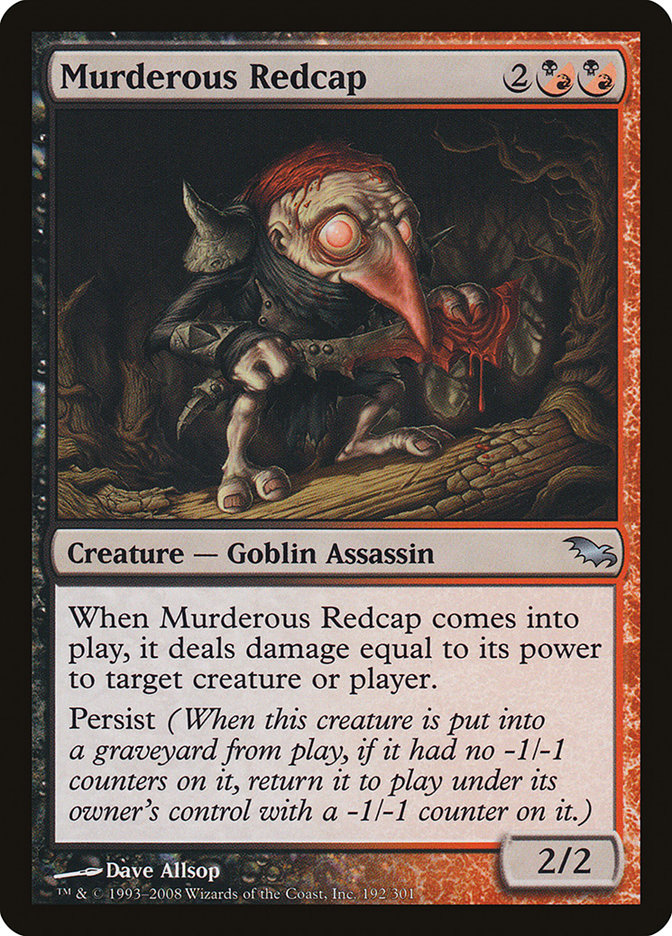 Murderous Redcap [Shadowmoor] | Webway Games