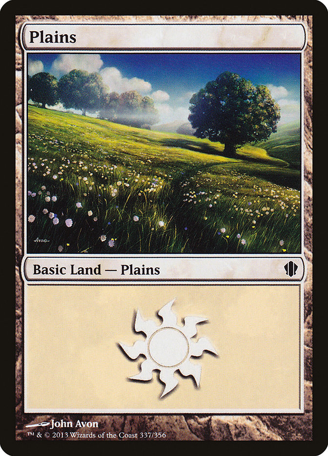 Plains (#337) [Commander 2013] | Webway Games