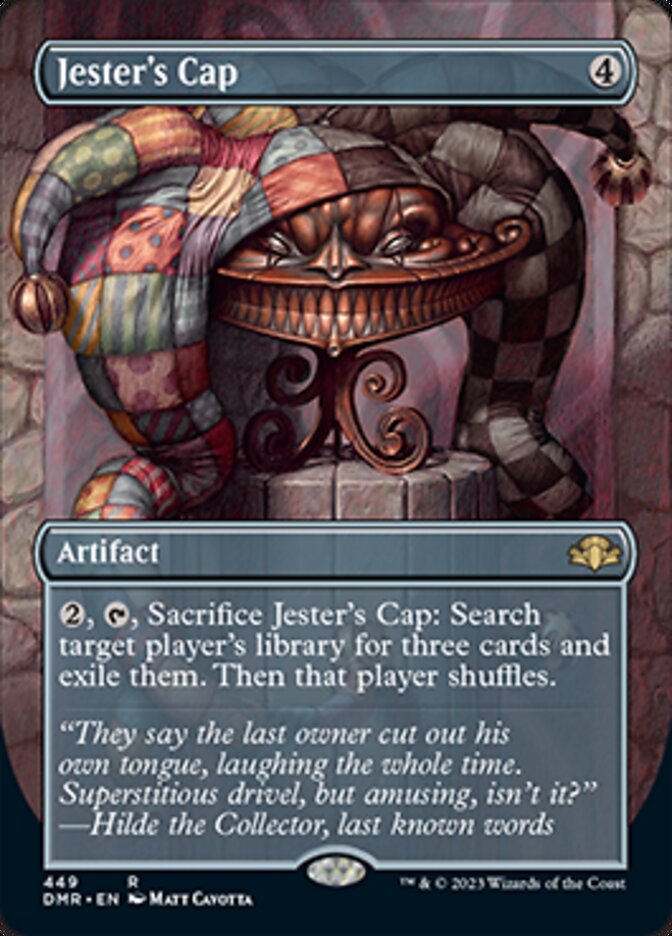 Jester's Cap (Borderless Alternate Art) [Dominaria Remastered] | Webway Games