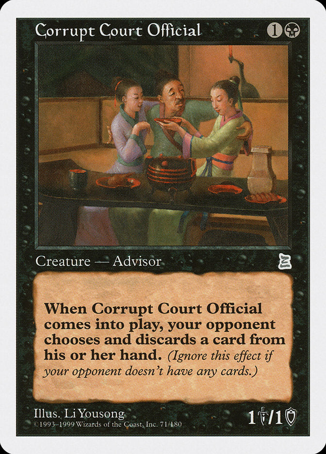 Corrupt Court Official [Portal Three Kingdoms] | Webway Games