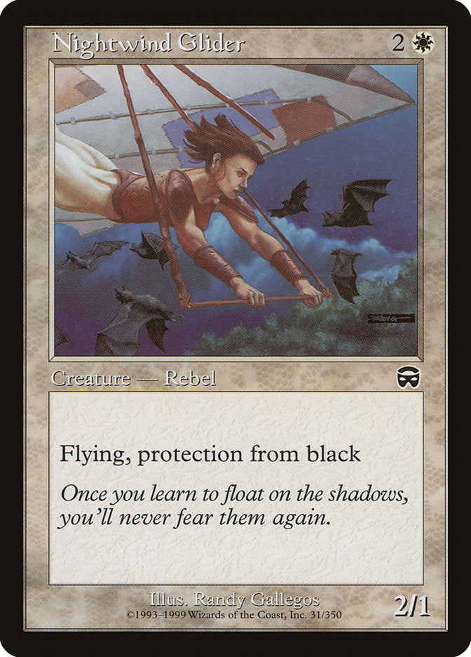 Nightwind Glider [Mercadian Masques] | Webway Games