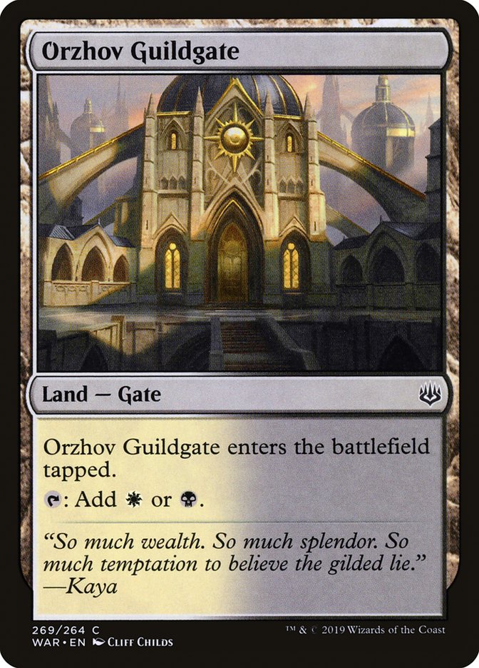 Orzhov Guildgate [War of the Spark] | Webway Games