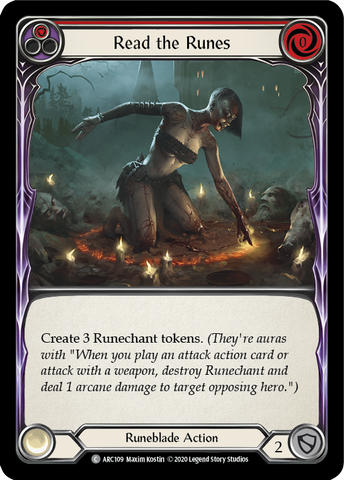 Read the Runes (Red) [ARC109] Unlimited Normal