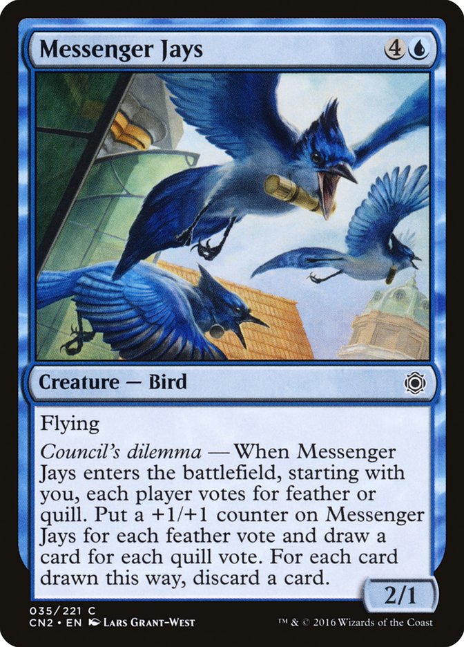 Messenger Jays [Conspiracy: Take the Crown] | Webway Games