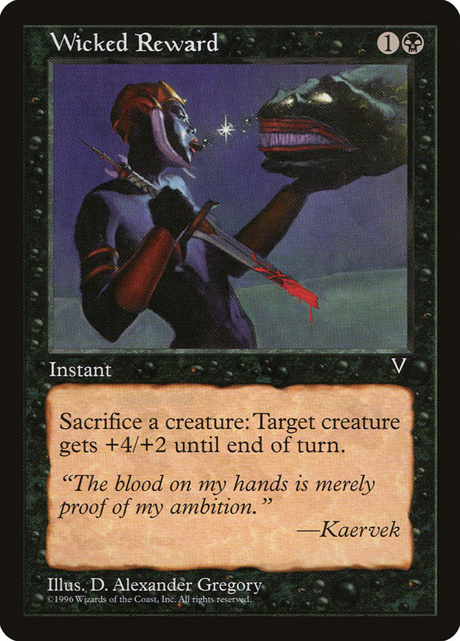 Wicked Reward [Visions] | Webway Games