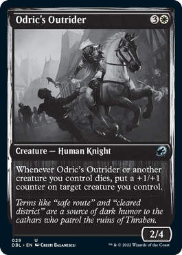 Odric's Outrider [Innistrad: Double Feature] | Webway Games