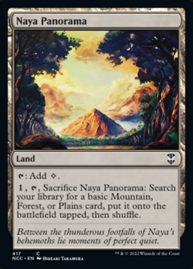 Naya Panorama [Streets of New Capenna Commander] | Webway Games