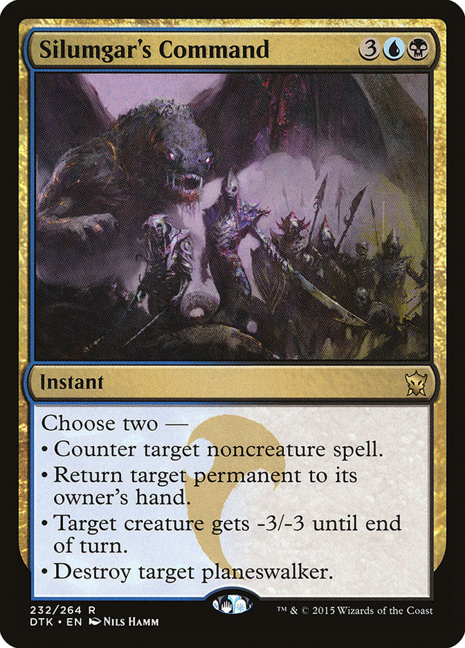 Silumgar's Command [Dragons of Tarkir] | Webway Games