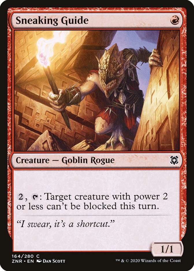 Sneaking Guide [Zendikar Rising] | Webway Games